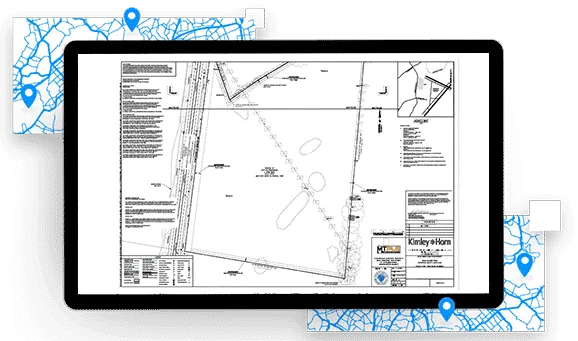 Municipal zoning and building code documents used for zoning research and document acquisition services