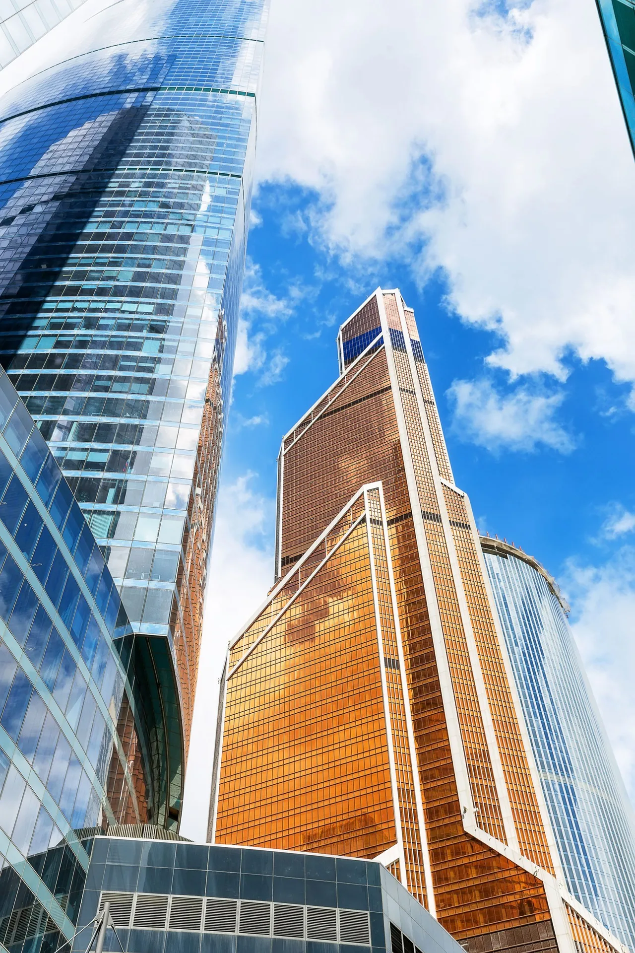 Urban skyline with multiple commercial office and residential towers representing active U.S. commercial real estate markets.