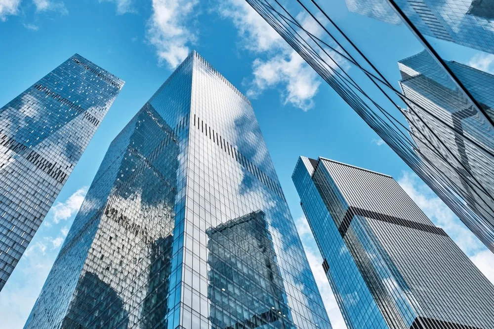 Towers,And,Reflections,Of,Business,District,Moscow,City,,Moscow,,Russia.