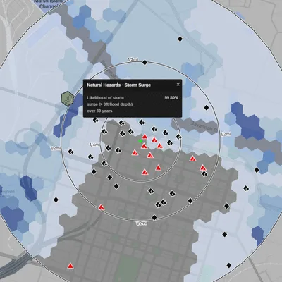 Natural Hazard Data in LightBox Live